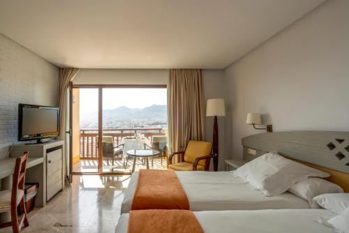 Habitación doble Vista ciudad 2 Camas individuales del hotel Parador De Melilla