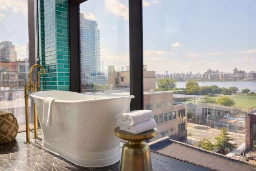 Estudio Suite del hotel Arlo Williamsburg