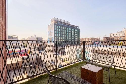 Estudio del hotel Arlo Williamsburg