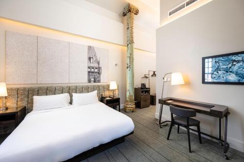 Habitación Cozy con cama extragrande del hotel The Richardson