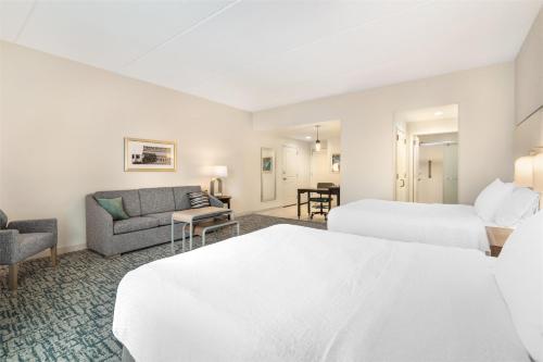 Estudio Deluxe con 2 camas dobles - no fumadores del hotel Homewood Suites By Hilton Schenectady. Foto 1