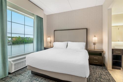 Suite Estudio con cama extragrande y vistas al río - No fumadores del hotel Homewood Suites By Hilton Schenectady