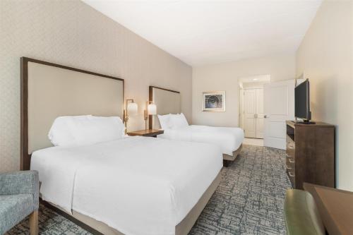 Suite Doble de 1 dormitorio con 2 camas grandes - No fumadores del hotel Homewood Suites By Hilton Schenectady