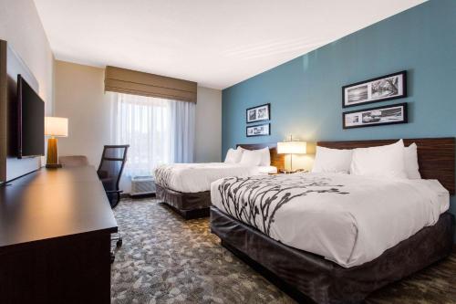 Habitación con 2 camas grandes - No fumadores del hotel Sleep Inn & Suites Middletown - Goshen. Foto 1