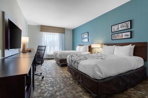 Habitación con 2 camas grandes - No fumadores del hotel Sleep Inn & Suites Middletown - Goshen. Foto 13