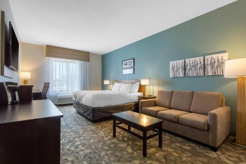 Suite con cama extragrande - No fumadores del hotel Sleep Inn & Suites Middletown - Goshen. Foto 9