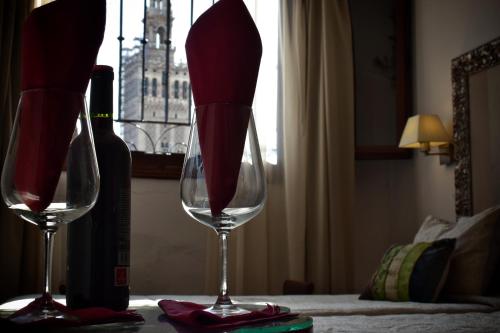 Habitación Doble con vistas - 1 o 2 camas del hotel Convento La Gloria. Foto 1