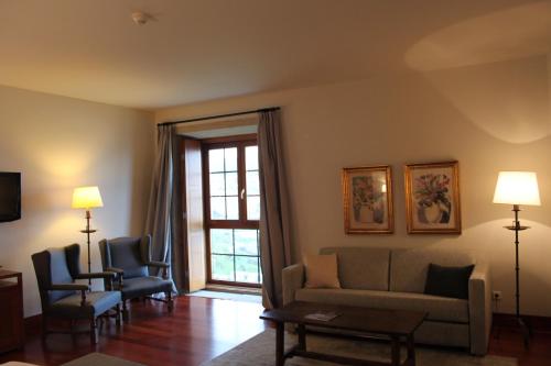 Suite Junior del hotel Parador De Baiona