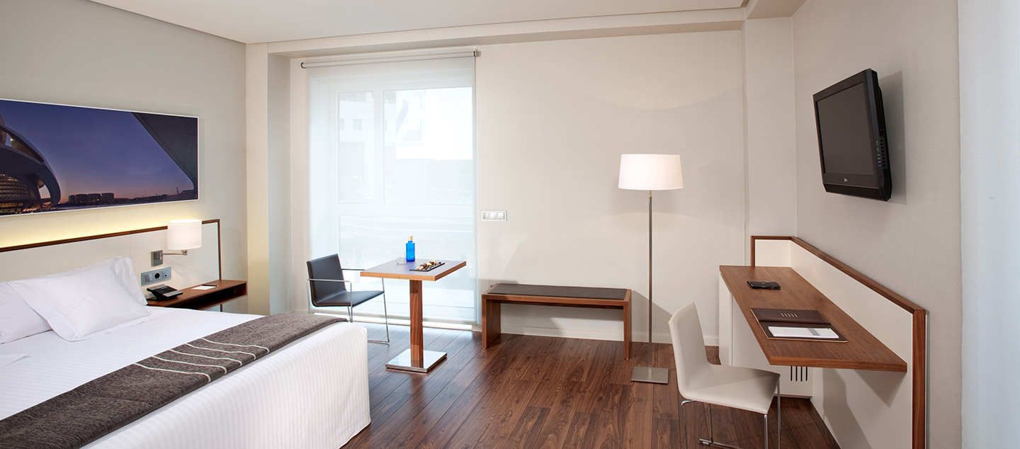 Suite del hotel Primus Valencia