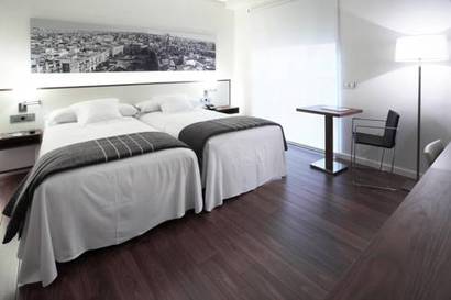 Habitación familiar del hotel Primus Valencia