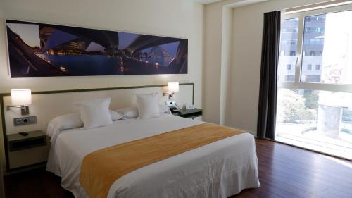 Habitación Doble - 1 o 2 camas del hotel Primus Valencia. Foto 5