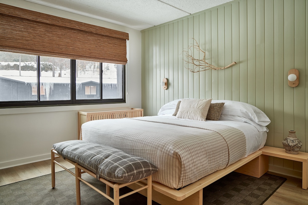 Suite, 1 cama de matrimonio grande con sofá cama del hotel Lake Placid Summit