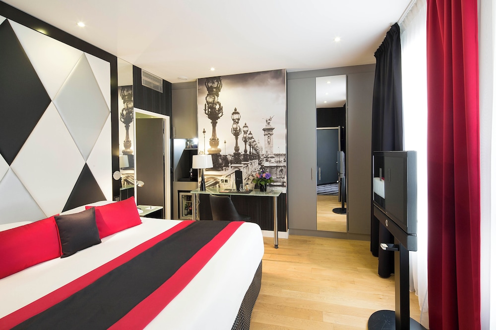 Habitación superior, terraza del hotel L'Empire Paris. Foto 3