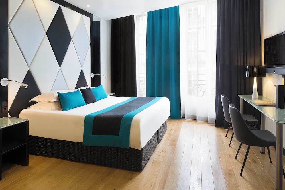 Habitación Deluxe doble, 1 cama King Size, terraza (con jacuzzi) del hotel L'Empire Paris