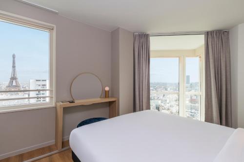 Apartamento de 1 dormitorio con vistas a la torre Eiffel del hotel Adagio Paris Centre Tour Eiffel. Foto 9