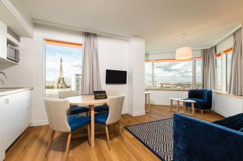 Apartamento de 1 dormitorio con vistas a la torre Eiffel del hotel Adagio Paris Centre Tour Eiffel. Foto 20
