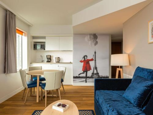 Apartamento de 1 dormitorio del hotel Adagio Paris Centre Tour Eiffel. Foto 8