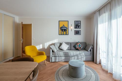 Apartamento de 1 dormitorio del hotel Adagio Paris Buttes Chaumont. Foto 8