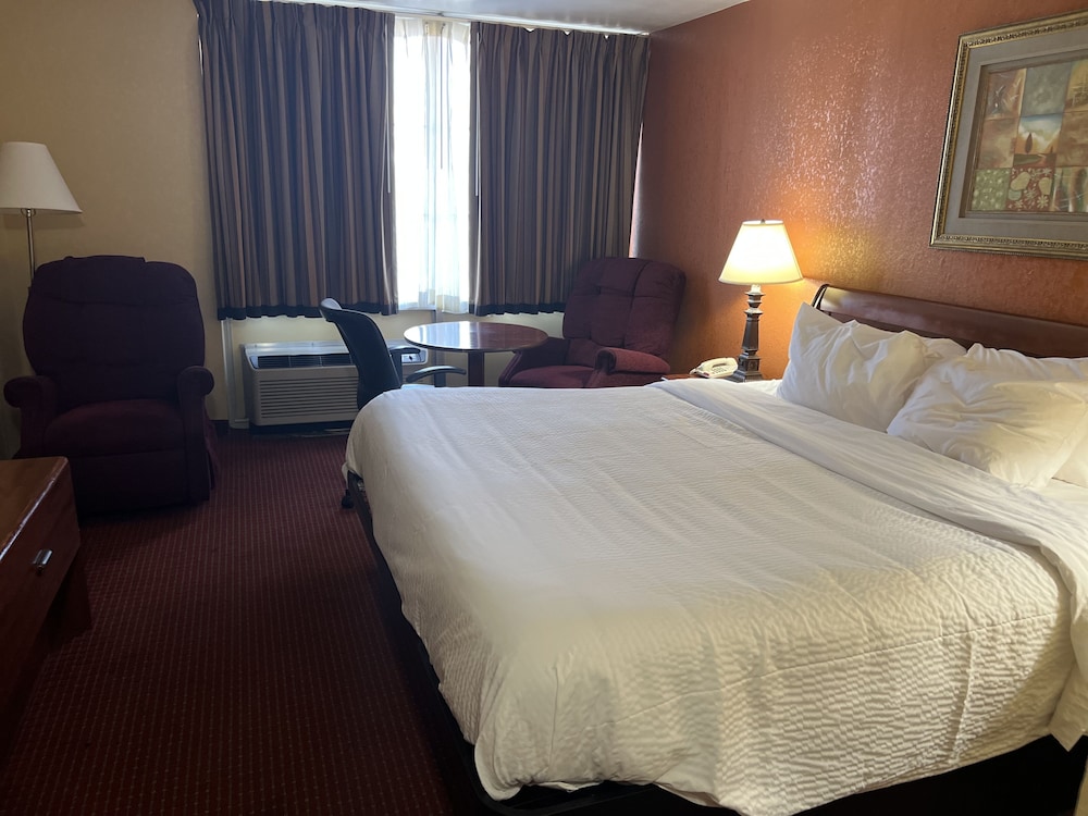 Habitación Deluxe, 1 cama de matrimonio grande, no fumadores, vistas a la piscina del hotel Ramada by Wyndham Rome/Verona. Foto 1