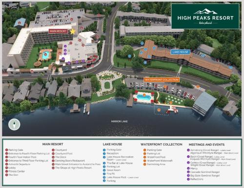 Resort Signature King del hotel High Peaks Resort. Foto 5