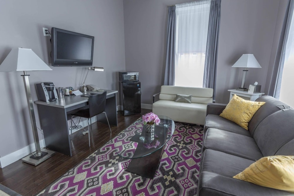 Suite, 1 cama de matrimonio grande con sofá cama, no fumadores (2 Person Sofabed) del hotel The Gould