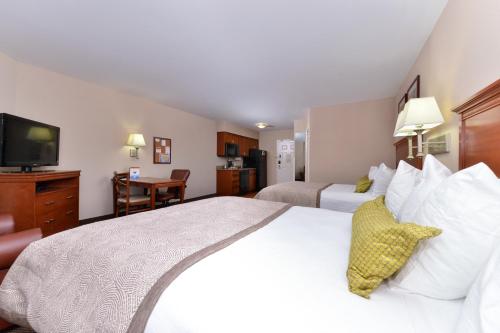 Suite Estudio con 2 camas grandes del hotel Candlewood Suites Elmira Horseheads