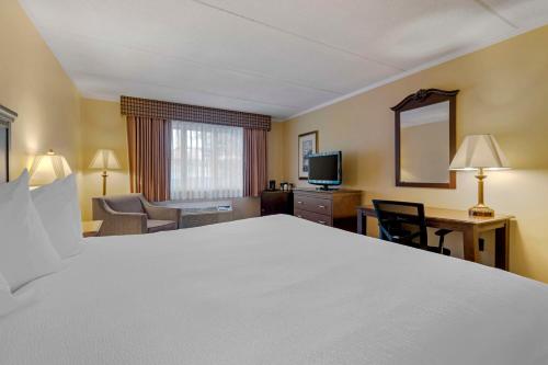 Habitación Doble con ducha a ras de suelo - Adaptada para personas de movilidad reducida del hotel Best Western Of Lake George. Foto 2