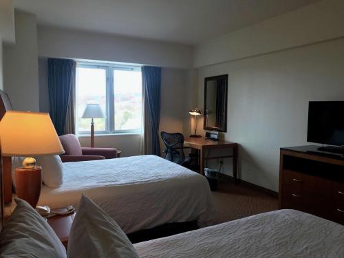 Habitación - 2 camas grandes - Adaptada para personas con discapacidad auditiva del hotel Hilton Garden Inn Ithaca