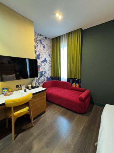 Habitación Doble Familiar Superior Clásica del hotel Mercure Roma Centro Saint John