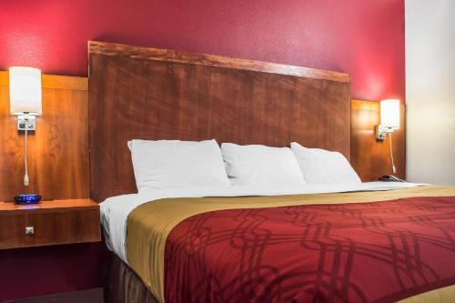 Habitación Estándar con cama extragrande - Para fumadores del hotel Econo Lodge Brockport. Foto 4
