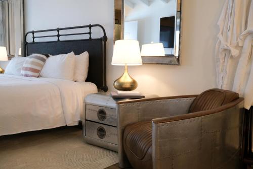 Habitación Premier con cama doble grande del hotel The Montauk Beach House. Foto 6