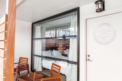 Habitación Estándar con terraza - 2 camas grandes del hotel The Montauk Beach House. Foto 5