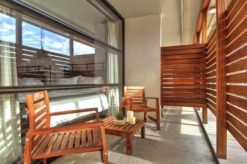 Habitación Estándar con terraza - 2 camas grandes del hotel The Montauk Beach House. Foto 6