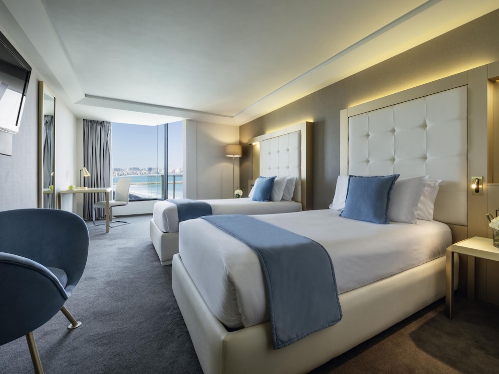 Habitación Premium con 2 camas individuales, 2 camas individuales, vistas al mar del hotel Mövenpick and Casino Malabata Tanger