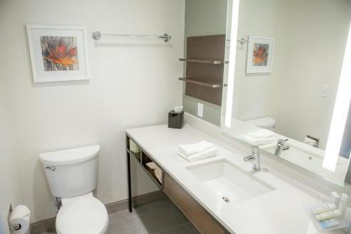 Habitación con cama extragrande - Adaptada para personas con discapacidad auditiva del hotel Hilton Garden Inn Corning Downtown. Foto 2