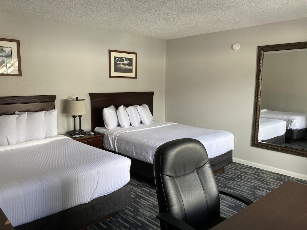 Habitación superior, 2 camas de matrimonio, vistas a la piscina del hotel Park Lane