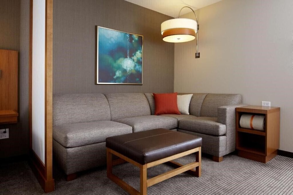 Planta alta | Cama king (más sofá cama) del hotel Hyatt Place Marlborough/apex Center. Foto 1