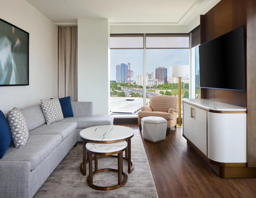 Suite Regency King Accesible del hotel Hyatt Regency Tysons Corner Center. Foto 3
