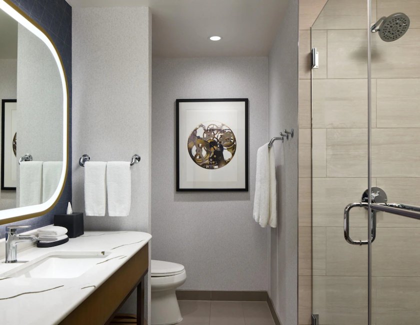 1 Cama King del hotel Hyatt Regency Tysons Corner Center. Foto 5