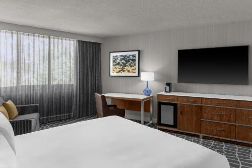 1 cama King Deluxe del hotel Hyatt Regency Princeton. Foto 9