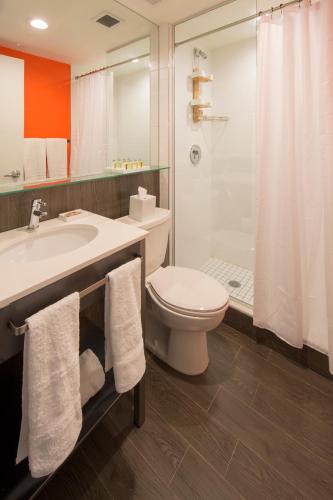 Habitación adaptada para personas con movilidad reducida - Cama grande del hotel Bklyn House. Foto 1