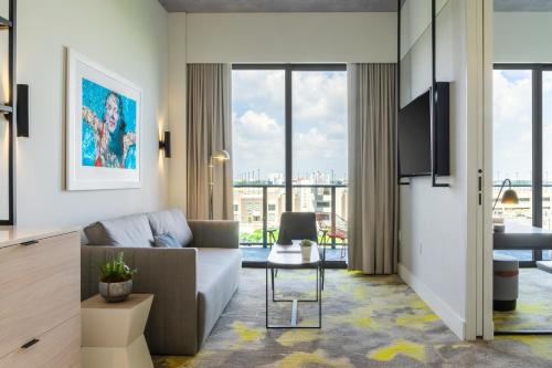 Suites del hotel Hyde Suites Midtown Miami. Foto 1