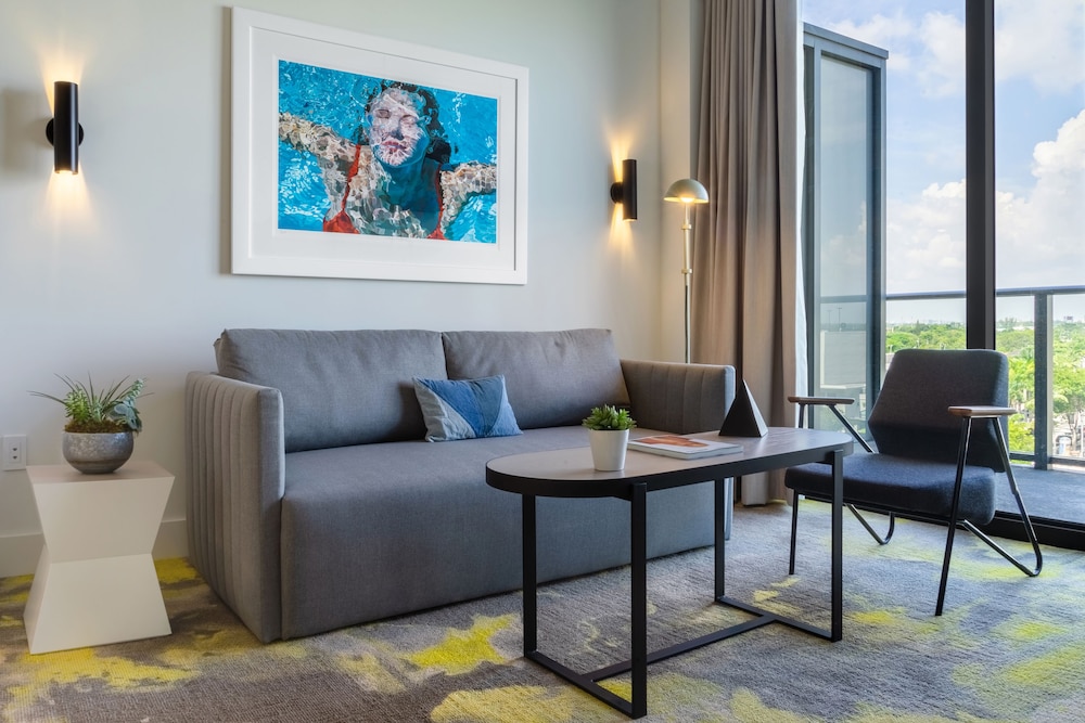Suite Esquina All Access Accesible del hotel Hyde Suites Midtown Miami. Foto 5
