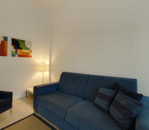 Apartamento 1 Cama queen 1 habitación 2 sofás camas kitchenette del hotel Milan Apartment Rental. Foto 1