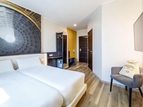 Habitación Doble - 2 camas del hotel B&B Roma Fiumicino Aeroporto Fiera 1