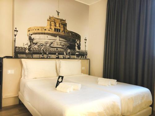 Habitación Doble Superior - 2 camas del hotel B&B Roma Fiumicino Aeroporto Fiera 1. Foto 1