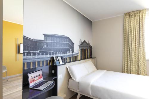 Habitación Doble del hotel B&B Roma Fiumicino Aeroporto Fiera 1. Foto 3