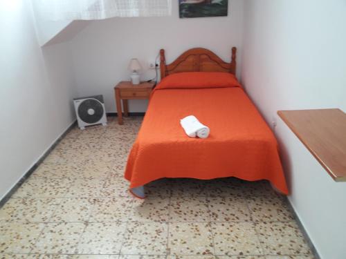 Habitación individual básica con baño compartido del hotel Eva. Foto 3