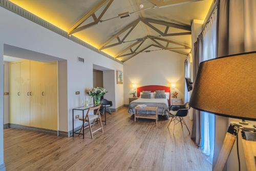 Suite con terraza del hotel Blue Windows House