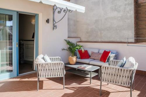 Suite con terraza del hotel Blue Windows House. Foto 3